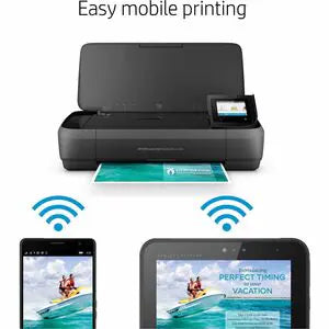 HP OfficeJet 250 Wireless Mobile All-in-One Printer (Print, Scan, Copy, Wi-Fi, USB, 4800×1200 DPI)