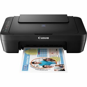 Canon PIXMA E470 Wireless All-in-One Inkjet Printer (Print, Scan, Copy, Wi-Fi, Auto Duplex, 4800×1200 DPI, Grey)