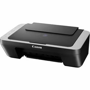 Canon PIXMA E410 All-in-One Inkjet Printer (Print, Scan, Copy, Auto Duplex, USB, 4800×1200 DPI, Grey)