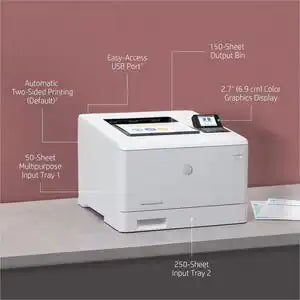 HP Color LaserJet Enterprise M455dn Printer (27 PPM, Auto Duplex, Ethernet, USB)
