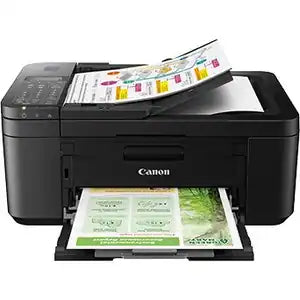 Canon PIXMA E4570 Wireless All-in-One Printer (Print, Scan, Copy, Fax, Auto Duplex, Wi-Fi, USB)
