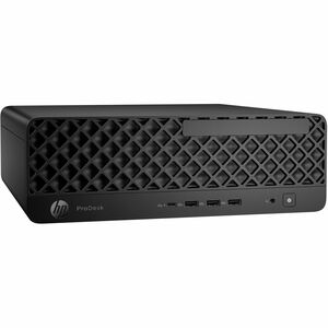HP ProDesk 4 G1i Desktop Computer - Intel Core Ultra 7 2nd Gen 265 - 16 GB - 1 TB PCI Express NVMe SSD - Small Form Factor - Jack Black - Intel Q870 Chip - Windows 11 Pro - Intel DDR5 SDRAM - Wi-Fi 6E (IEEE 802.11ax) - 180 W
