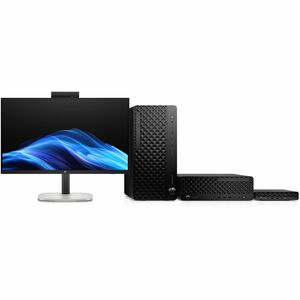 HP ProDesk 4 G1i Desktop Computer - Intel Core Ultra 5 2nd Gen 235 - 16 GB - 512 GB PCI Express NVMe SSD - Small Form Factor - Jack Black - Intel Q870 Chip - Windows 11 Pro - Intel DDR5 SDRAM - Wi-Fi 6E (IEEE 802.11ax) - 180 W