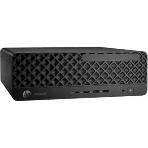 HP ProDesk 4 G1i Desktop Computer - Intel Core Ultra 5 2nd Gen 235 - 16 GB - 512 GB PCI Express NVMe SSD - Small Form Factor - Jack Black - Intel Q870 Chip - Windows 11 Pro - Intel DDR5 SDRAM - Wi-Fi 6E (IEEE 802.11ax) - 180 W