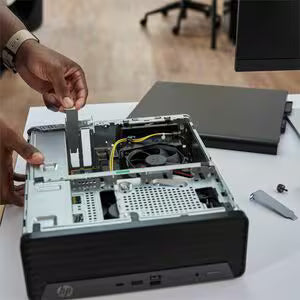 HP Pro SFF 400 G9 Desktop Computer - Intel Core i5 14th Gen i5-14500 - 8 GB - 512 GB PCI Express NVMe SSD - Small Form Factor - Jack Black - Intel Q670 Chip - Windows 11 Pro - Intel UHD Graphics 770 DDR5 SDRAM - Wi-Fi 6E (IEEE 802.11ax) - 180 W