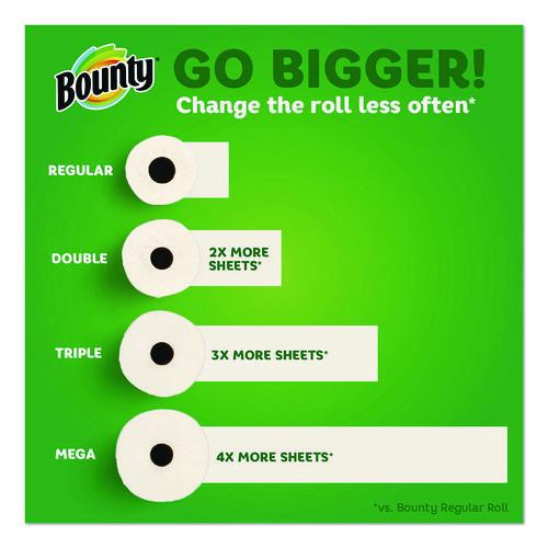 Select-a-Size Kitchen Roll Paper Towels, 2-Ply, 5.9 x 11, White, 82 Sheets/Double Roll, 12 Rolls/Carton
