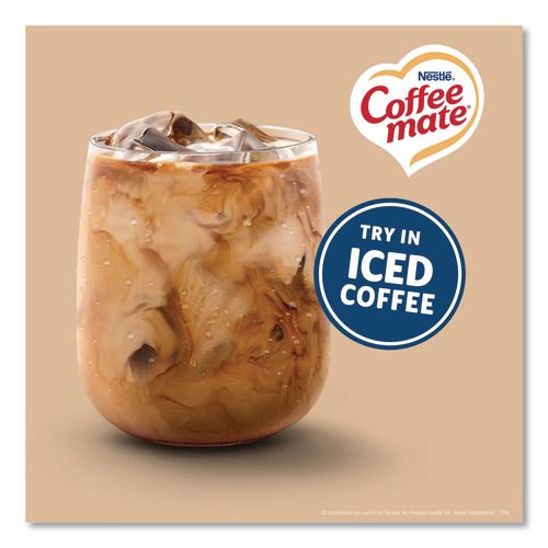 Liquid Coffee Creamer, Original, 0.38 oz Mini Cups, 50/Box