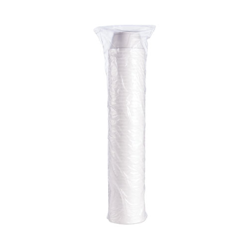 Foam Container, Extra Squat, 8 oz, White, 1,000/Carton